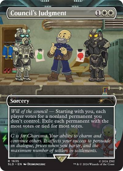 Council's Judgment SLD-1635 Secret Lair Drop Magic card