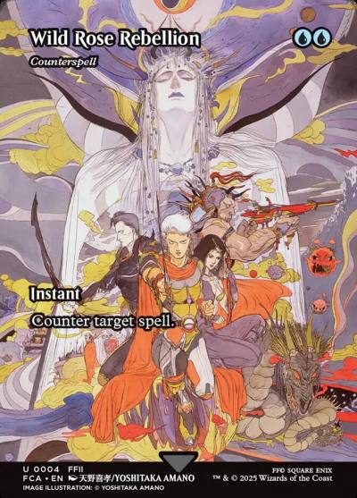 Counterspell FCA-4 Final Fantasy: Through the Ages Magic card
