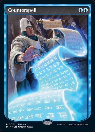 Counterspell PF24-1 MagicFest 2024 Magic card