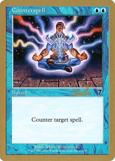 Counterspell WC02-CR67 World Championship Decks 2002 Magic card