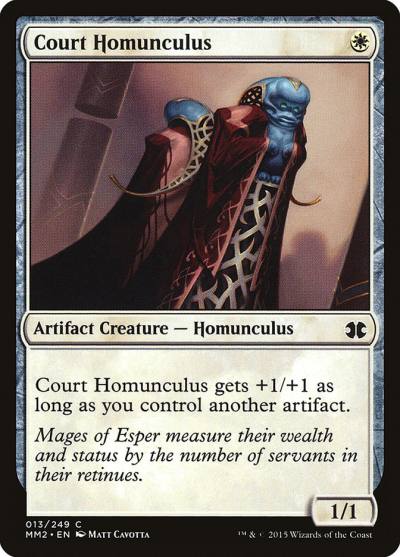 Court Homunculus MM2-13 Modern Masters 2015 Magic card
