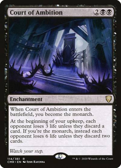 Court of Ambition CMR-114 Commander Legends Magic card