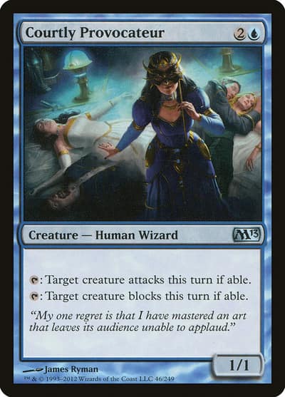 Courtly Provocateur 46 Magic 2013 Magic card