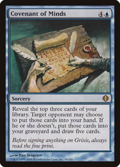 Covenant of Minds ALA-38 Shards of Alara Magic card