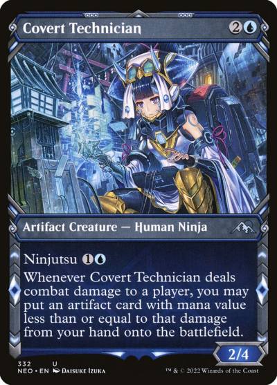 Covert Technician NEO-332 Kamigawa: Neon Dynasty Magic card