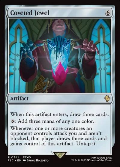 Coveted Jewel FIC-341 Final Fantasy Commander Magic card