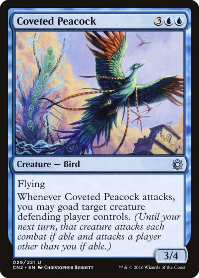 Coveted Peacock CN2-29 Conspiracy: Take the Crown Magic card