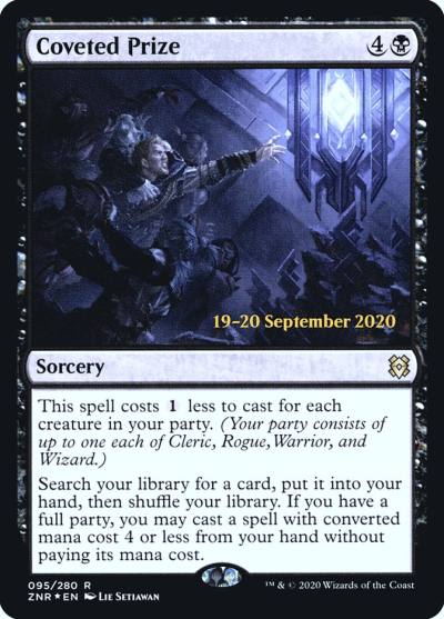 Coveted Prize PZNR-95S Zendikar Rising Promos Magic card