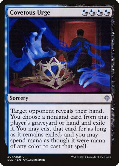 Covetous Urge ELD-207 Throne of Eldraine Magic card
