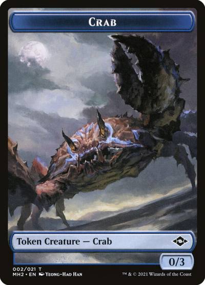Crab TMH2-2 Modern Horizons 2 Tokens Magic card