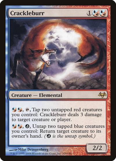 Crackleburr 100 Eventide Magic card