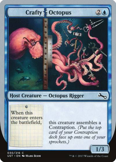 Crafty Octopus 30 Unstable Magic card