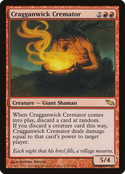 Cragganwick Cremator SHM-87 Shadowmoor Magic card