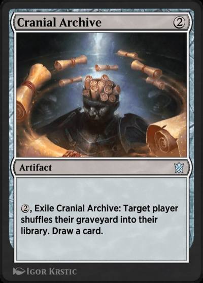Cranial Archive KTK-218Y Khans of Tarkir Magic card