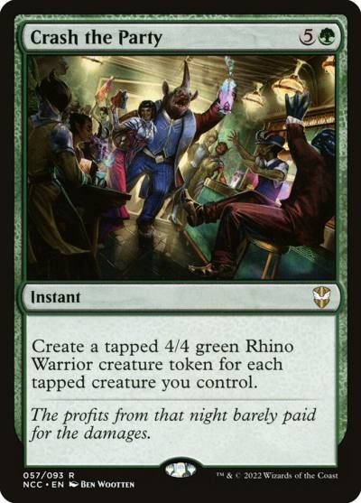 Crash the Party NCC-57 New Capenna Commander Magic card