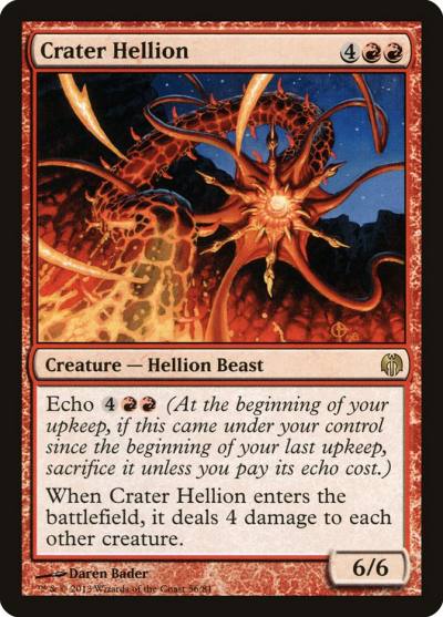 Crater Hellion DDL-56 Duel Decks: Heroes vs. Monsters Magic card