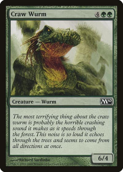 Craw Wurm M10-173 Magic 2010 Magic card