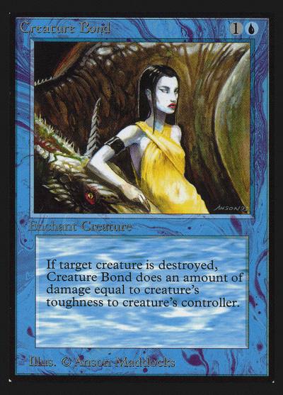 Creature Bond CED-56 Collectors' Edition Magic card