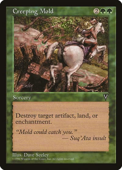 Creeping Mold VIS-103 Visions Magic card