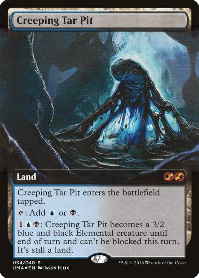 Creeping Tar Pit PUMA-U34 Ultimate Box Topper Magic card