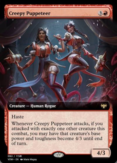 Creepy Puppeteer PRM-95365 Magic Online Promos Magic card