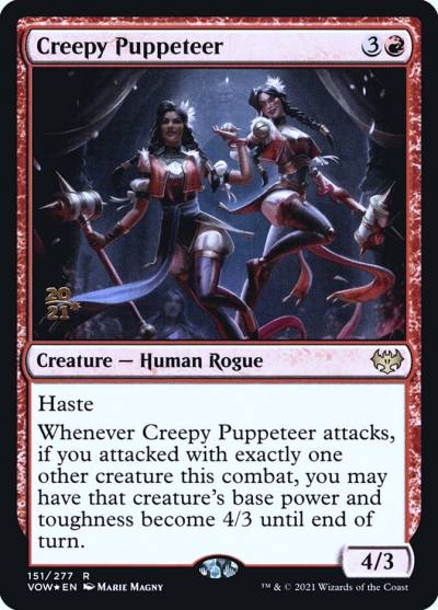 Creepy Puppeteer PVOW-151S Innistrad: Crimson Vow Promos Magic card