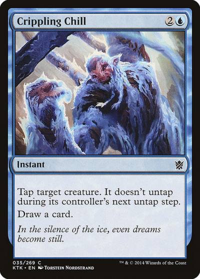 Crippling Chill KTK-35 Khans of Tarkir Magic card