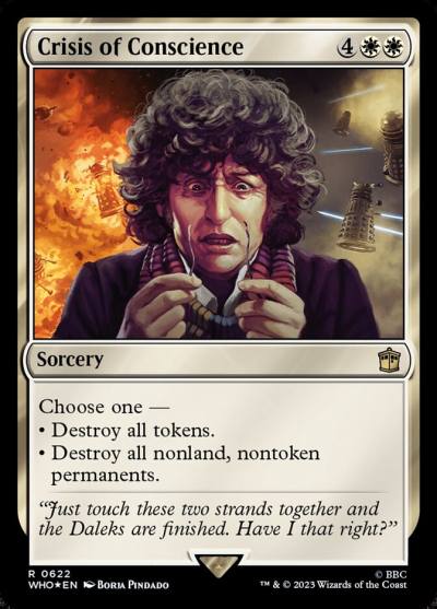 Crisis of Conscience WHO-622 Doctor Who Magic card