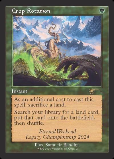 Crop Rotation PEWK-2024B Eternal Weekend Magic card