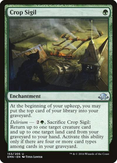 Crop Sigil EMN-153 Eldritch Moon Magic card