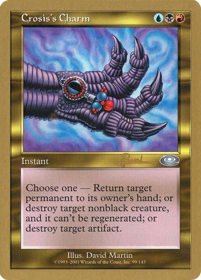 Crosis's Charm WC01-AR99 World Championship Decks 2001 Magic card