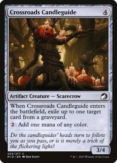 Crossroads Candleguide MID-253 Innistrad: Midnight Hunt Magic card