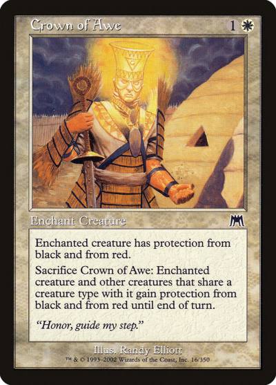 Crown of Awe ONS-16 Onslaught Magic card