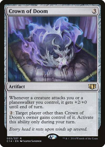Crown of Doom C14-55 Commander 2014 Magic card