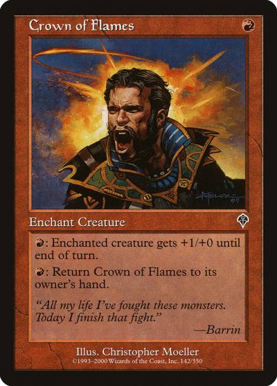 Crown of Flames INV-142 Invasion Magic card