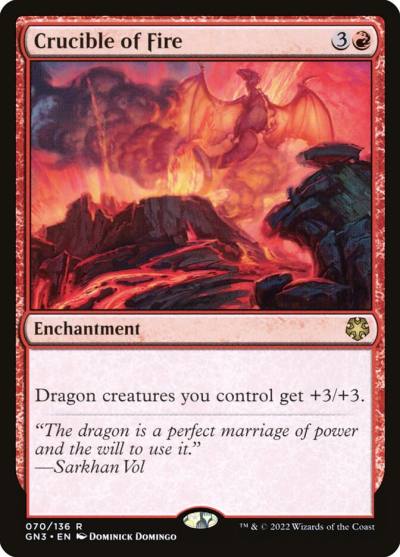 Crucible of Fire GN3-70 Game Night: Free-for-All Magic card