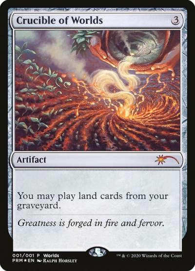 Crucible of Worlds PWOR-2019 World Championship Promos Magic card