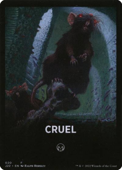 Cruel FJ22-20 Jumpstart 2022 Front Cards Magic card
