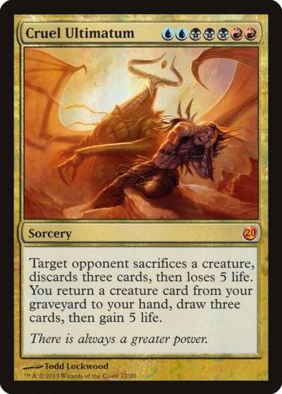Cruel Ultimatum V13-17 From the Vault: Twenty Magic card