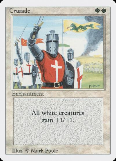Crusade 3ED-15 Revised Edition Magic card