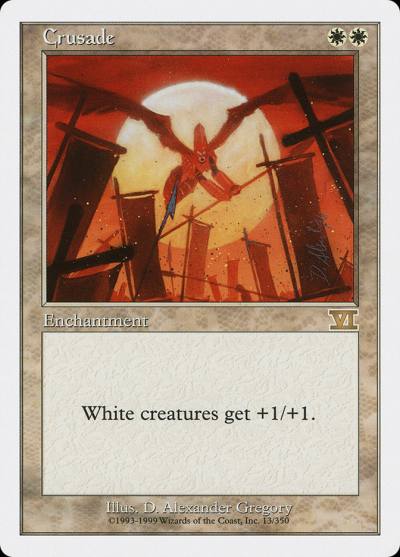 Crusade 6ED-13 Classic Sixth Edition Magic card