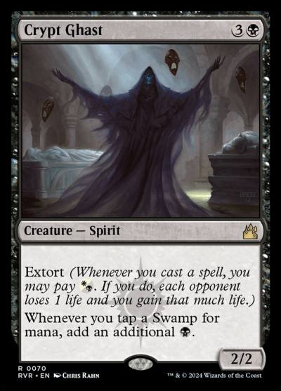 Crypt Ghast RVR-70 Ravnica Remastered Magic card