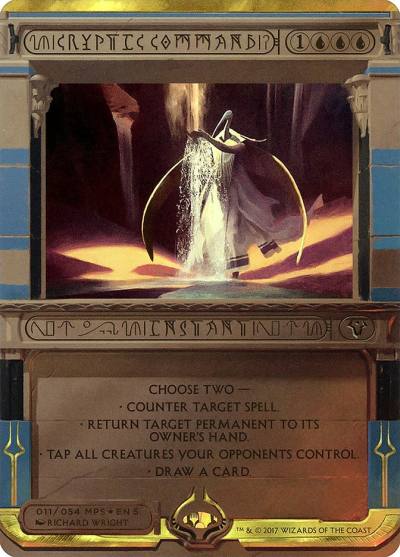 Cryptic Command MP2-11 Amonkhet Invocations Magic card