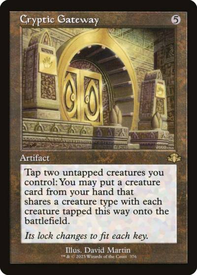 Cryptic Gateway DMR-376 Dominaria Remastered Magic card