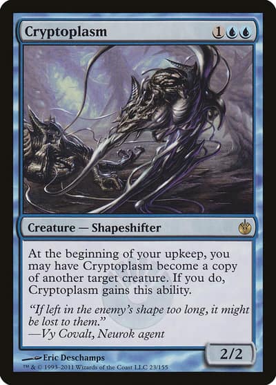 Cryptoplasm 23 Mirrodin Besieged Magic card