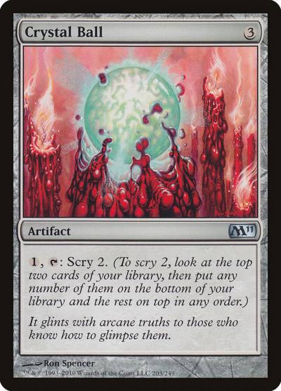 Crystal Ball M11-203 Magic 2011 Magic card
