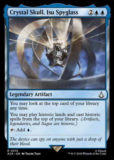 Crystal Skull, Isu Spyglass ACR-15 Assassin's Creed Magic card