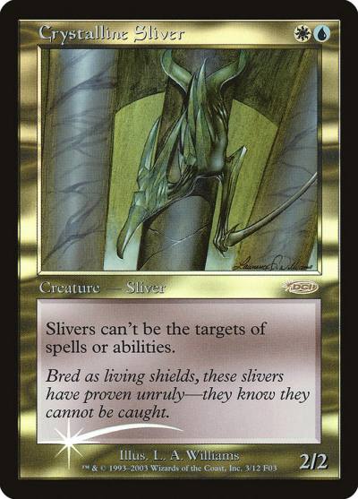Crystalline Sliver F03-3 Friday Night Magic 2003 Magic card