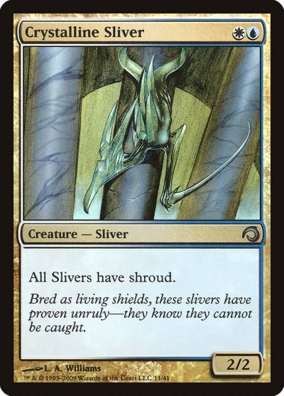 Crystalline Sliver H09-11 Premium Deck Series: Slivers Magic card