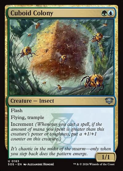 Cuboid Colony 183 Secrets of Strixhaven Magic card